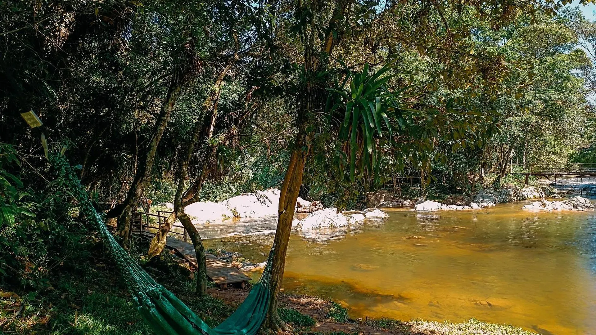Jaktstuga Suite Com Cachoeira No Quintal Antonio Carlos Brasilien